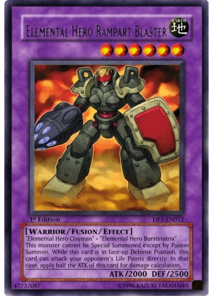Elemental HERO Rampart Blaster