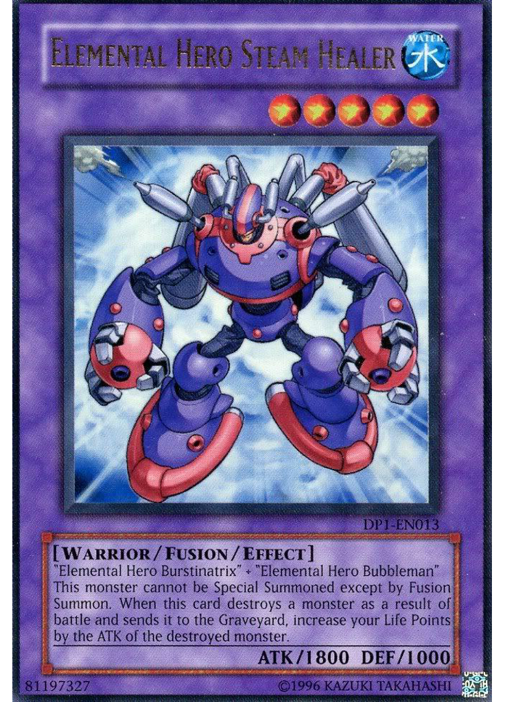 Elemental HERO Steam Healer (Ultra Rare Unlimited)