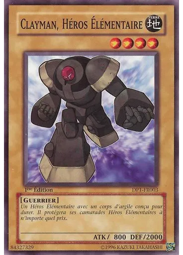Clayman, HÉROS Élémentaire — Pack du Duelliste: Jaden Yuki