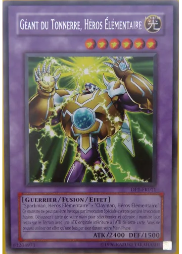 Géant du Tonnerre, HÉROS Élémentaire (Rare Unlimited)
