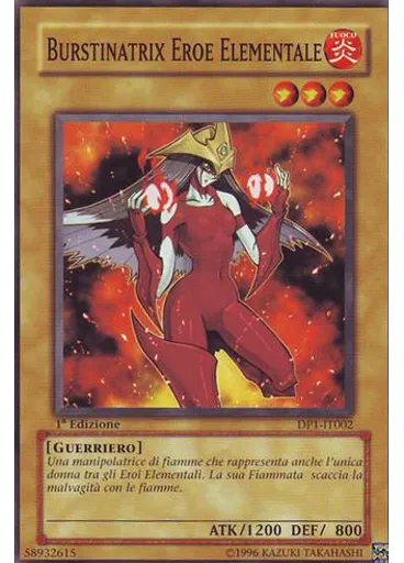 Burstinatrix EROE Elementale — Duelist Pack: Jaden Yuki