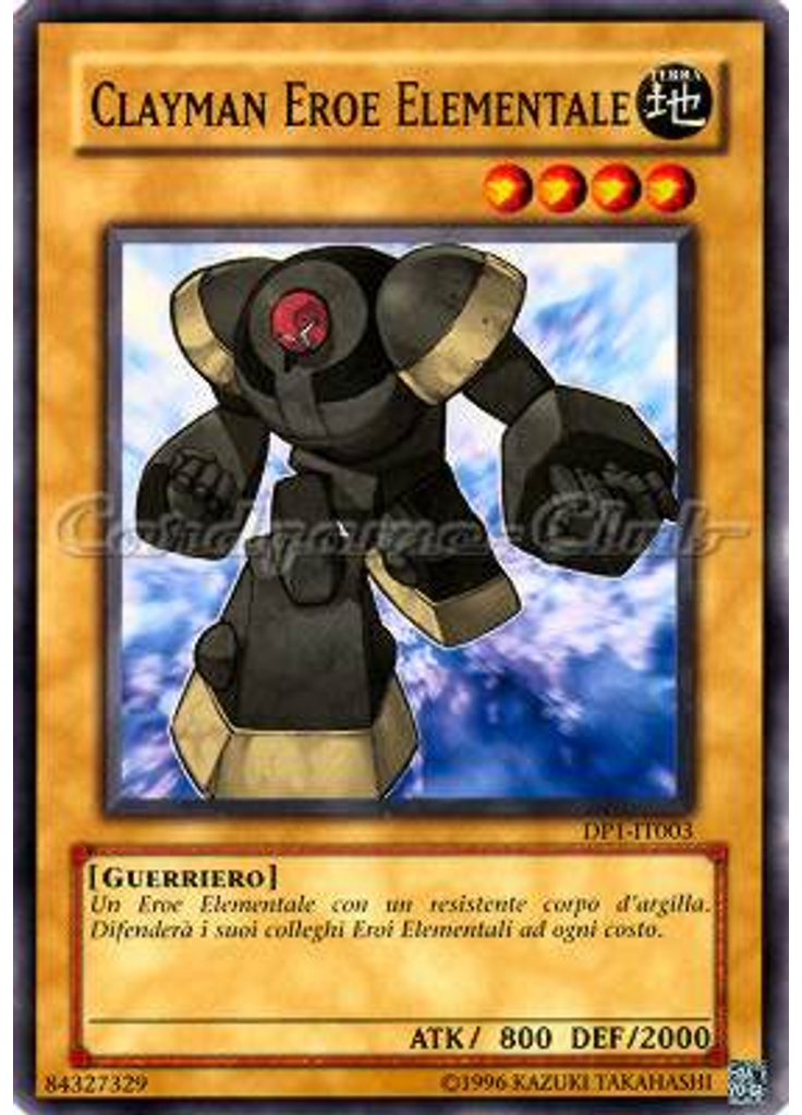 Clayman EROE Elementale (Common Unlimited)