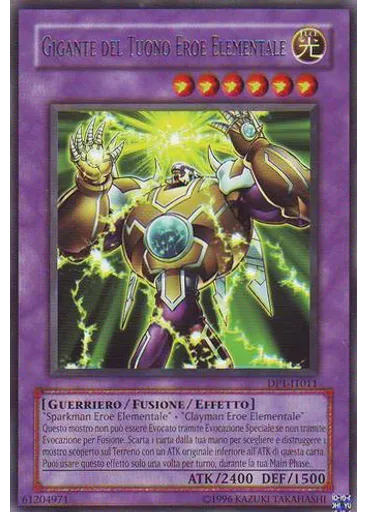 Gigante del Tuono EROE Elementale (Rare Unlimited)