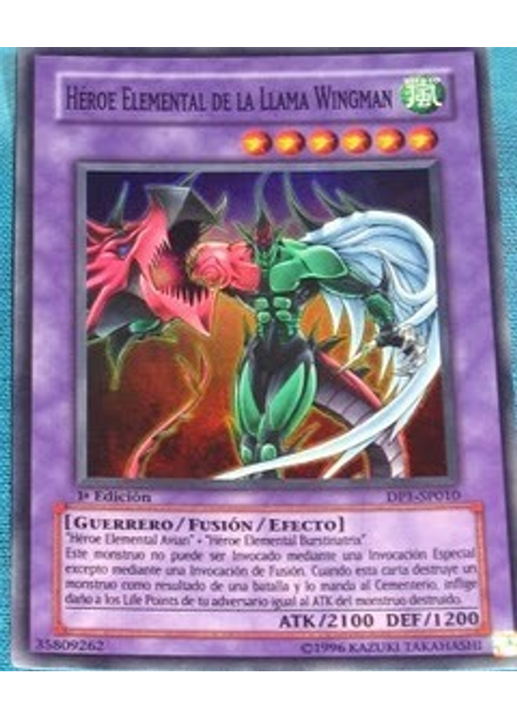 HÉROE Elemental de la Llama Wingman