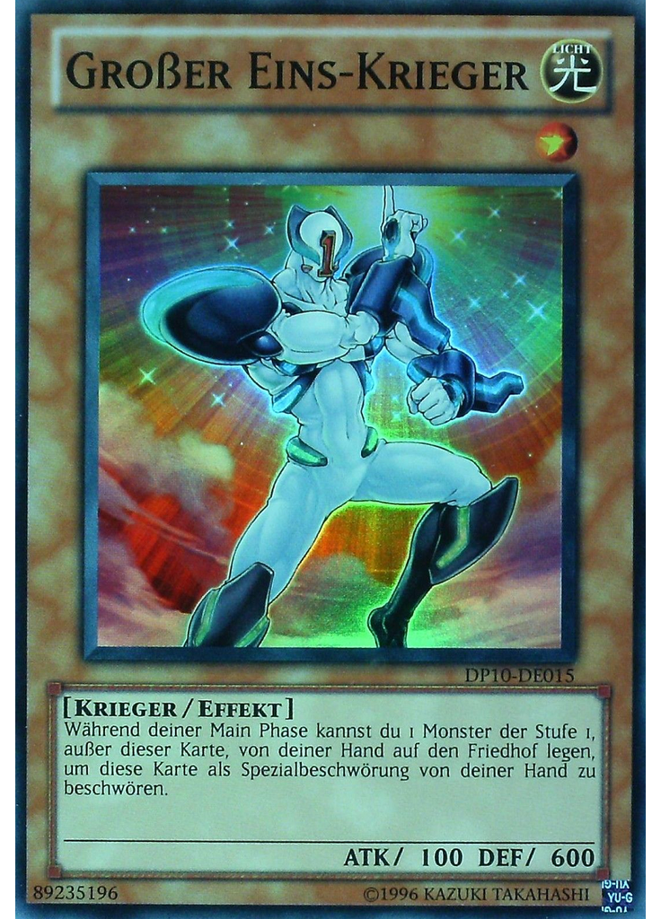 Großer Eins-Krieger (Super Rare Unlimited)