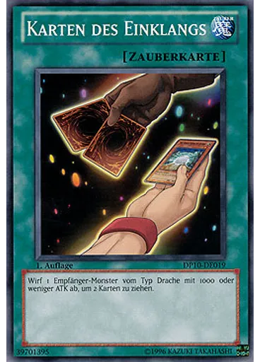 Karten des Einklangs