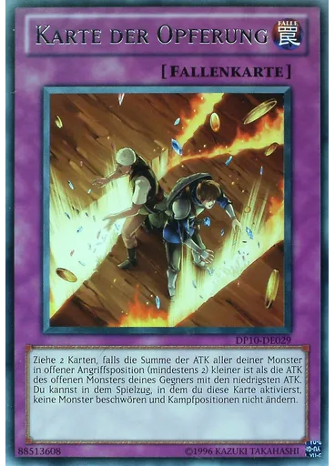 Karte der Opferung (Rare Unlimited)