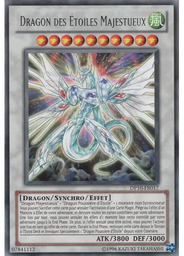 Dragon des Étoiles Majestueux (Rare Unlimited)
