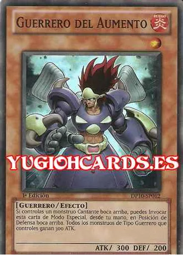Guerrero del Aumento — Sobre de Duelista: Yusei 3