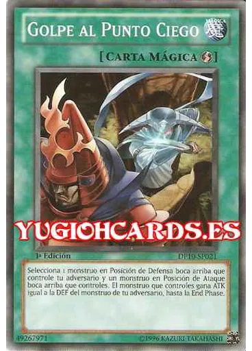 Golpe al Punto Ciego — Sobre de Duelista: Yusei 3