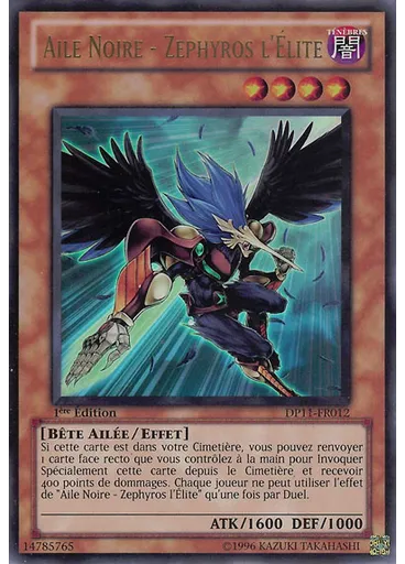 Aile Noire - Zephyros l'Élite — Pack du Duelliste: Crow