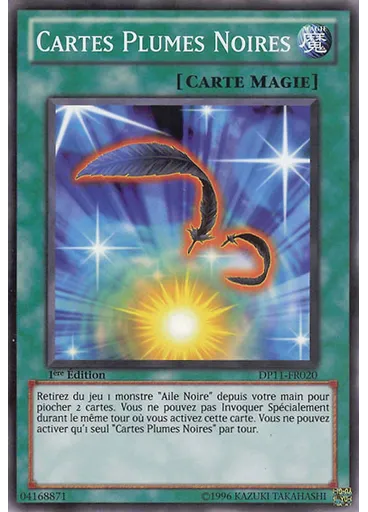 Cartes Plumes Noires