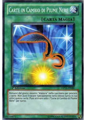 Carte in Cambio di Piume Nere