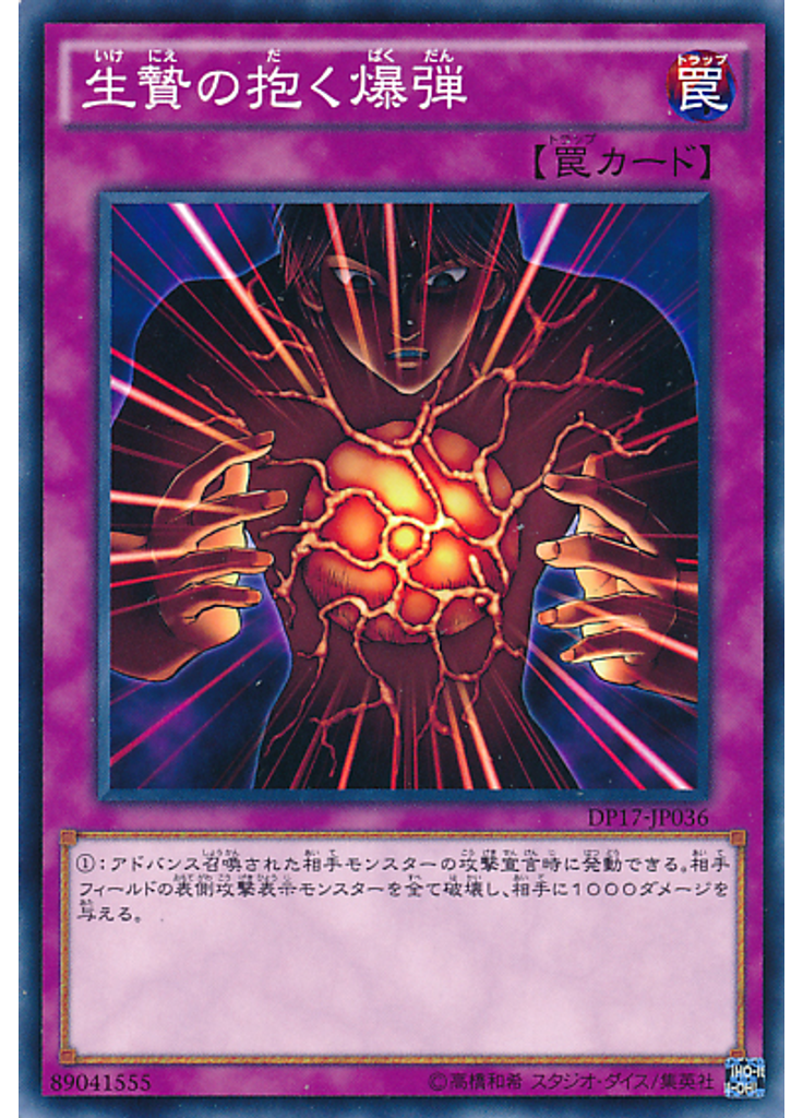 生贄の抱く爆弾