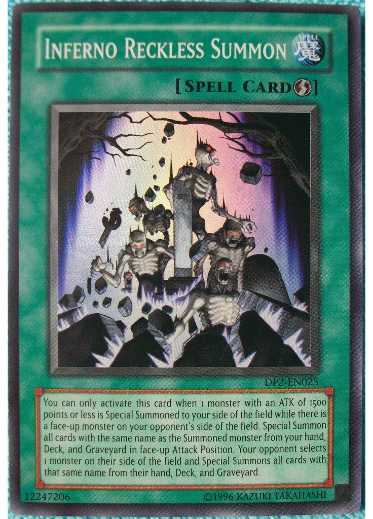 Inferno Reckless Summon (Super Rare Unlimited)