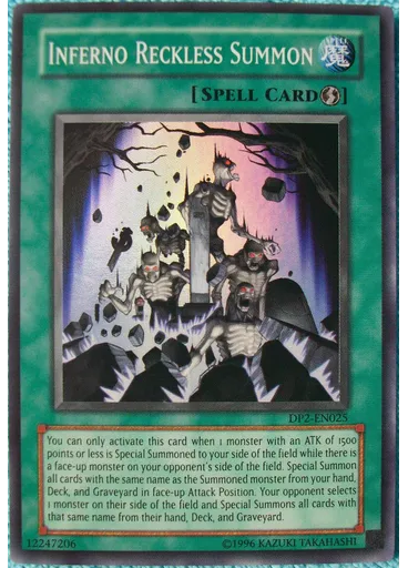 Inferno Reckless Summon (Super Rare Unlimited)