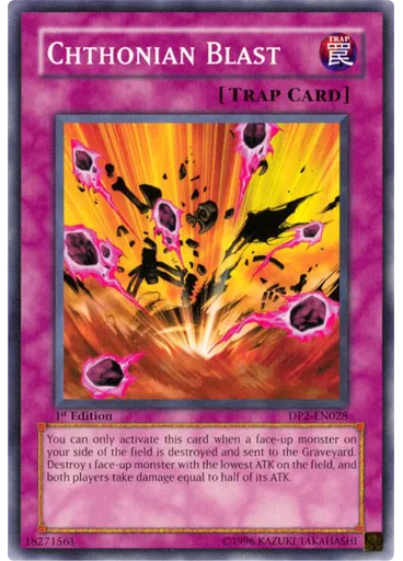 Chthonian Blast — Duelist Pack: Chazz Princeton