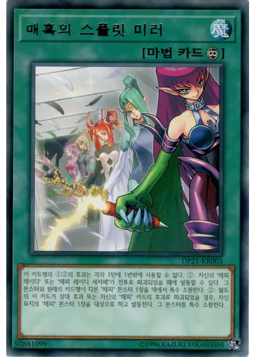 매혹의 스플릿 미러