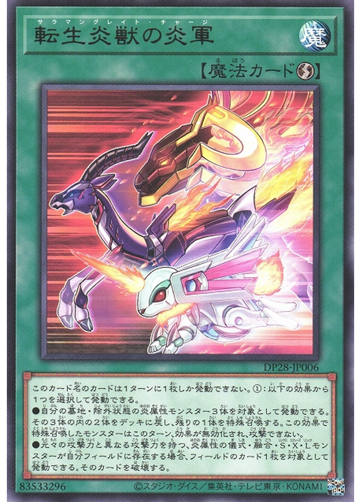 転生炎獣の炎軍