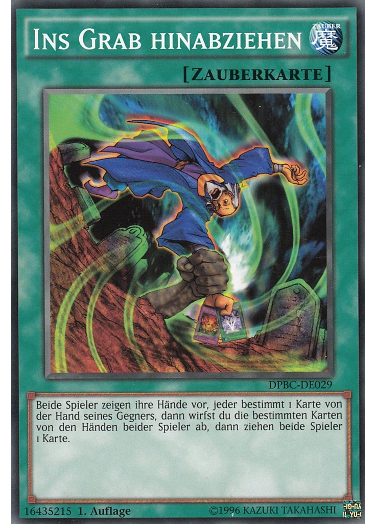 Ins Grab hinabziehen