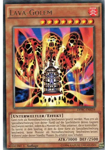 Lava-Golem — Duelist Pack: Battle City