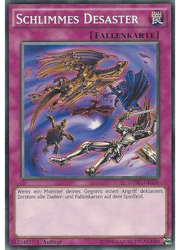 Schlimmes Desaster
