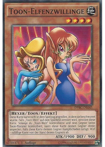 Toon-Elfenzwillinge — Duelist Pack: Battle City