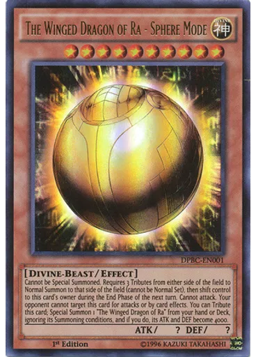 The Winged Dragon of Ra - Sphere Mode