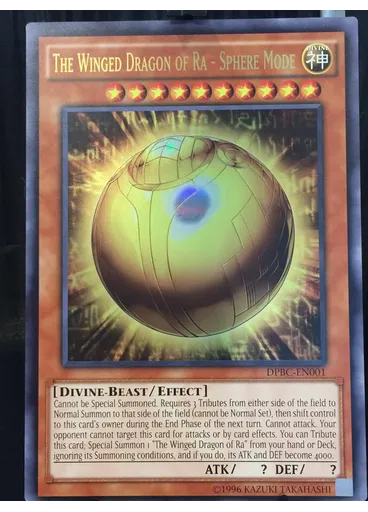 The Winged Dragon of Ra - Sphere Mode (Ultra Rare Unlimited Gc)