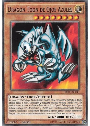 Dragón Toon de Ojos Azules