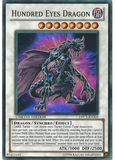Hundred Eyes Dragon — Duelist Pack Collection Tin 2011