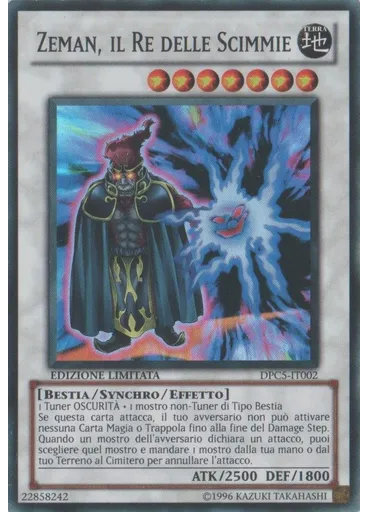 Zeman, il Re delle Scimmie — Collezione Duelist Pack 2011