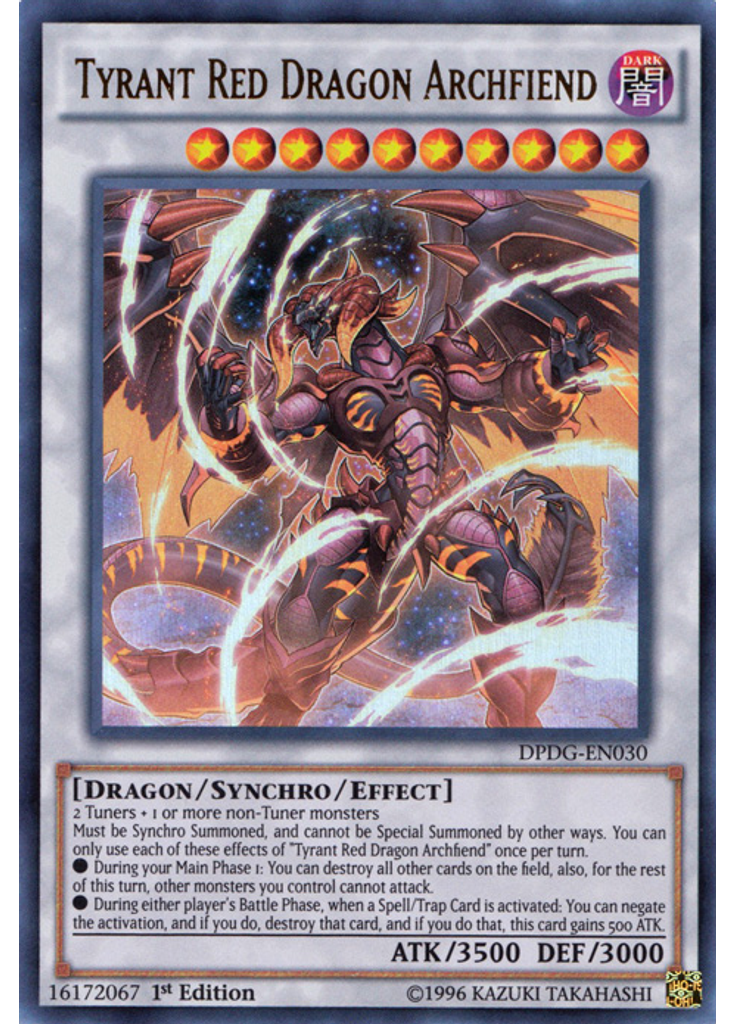 Tyrant Red Dragon Archfiend