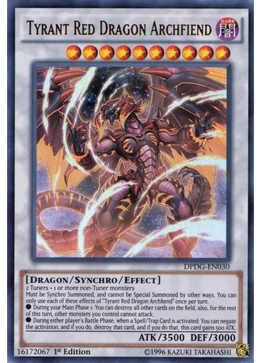 Tyrant Red Dragon Archfiend