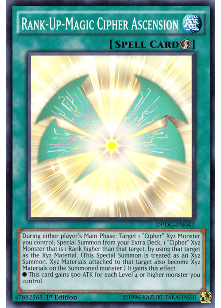 Rank-Up-Magic Cipher Ascension