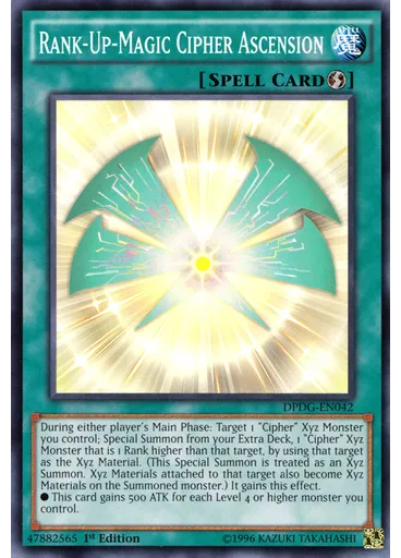 Rank-Up-Magic Cipher Ascension
