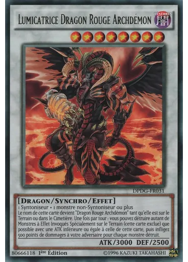 Lumicatrice Dragon Rouge Archdémon