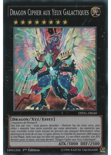Dragon Cipher aux Yeux Galactiques