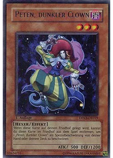 Peten, dunkler Clown