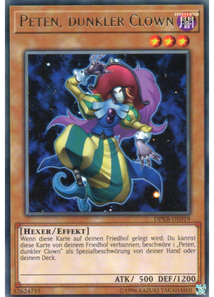 Peten, dunkler Clown (Rare Unlimited)