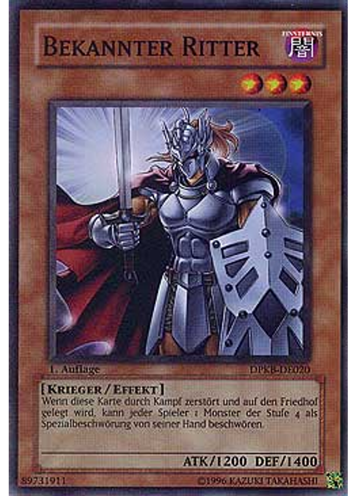 Bekannter Ritter