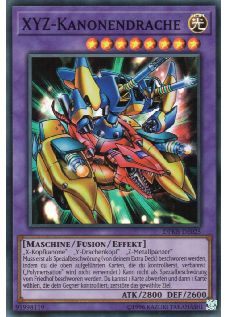 XYZ-Kanonendrache (Super Rare Unlimited)