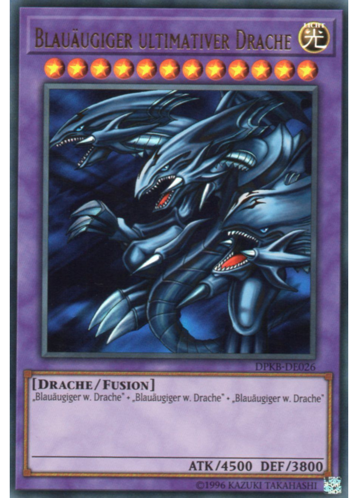 Blauäugiger ultimativer Drache (Ultra Rare Unlimited)