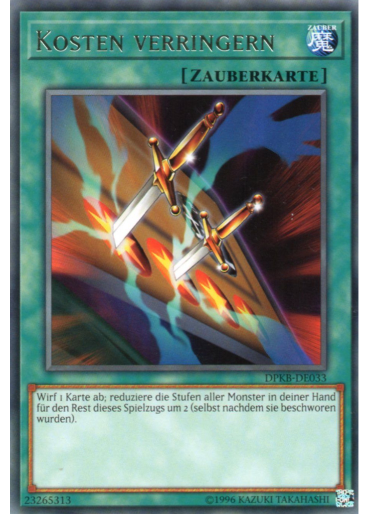 Kosten verringern (Rare Unlimited)