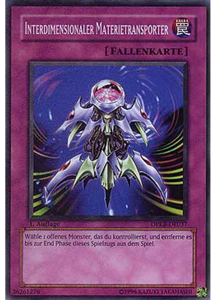 Interdimensionaler Materietransporter