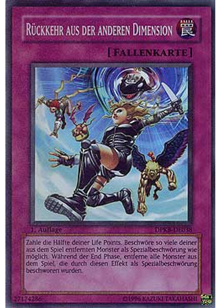 Rückkehr aus der anderen Dimension