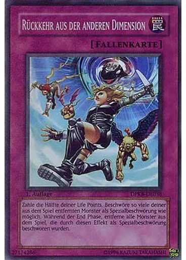 Rückkehr aus der anderen Dimension