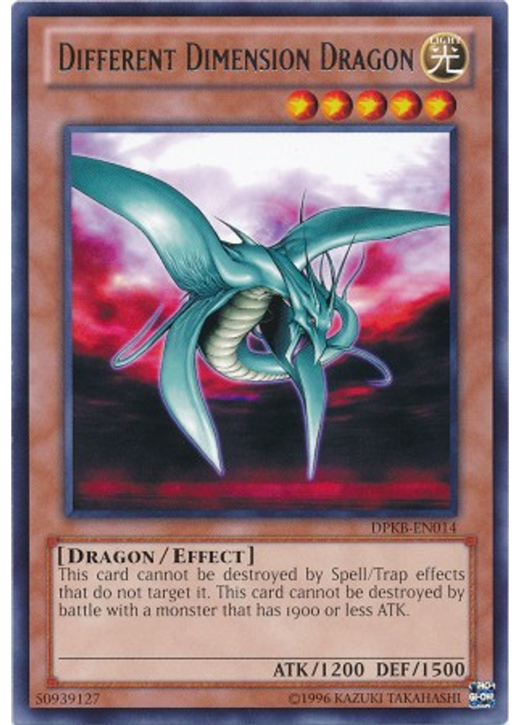 Different Dimension Dragon (Rare Unlimited)