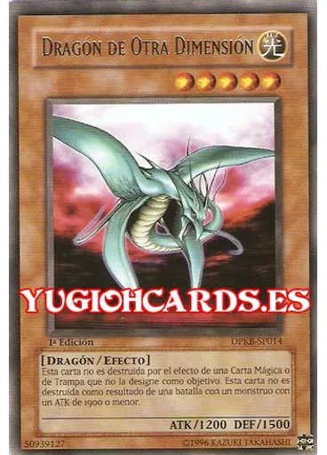 Dragón de Otra Dimensión — Sobre de Duelista: Kaiba