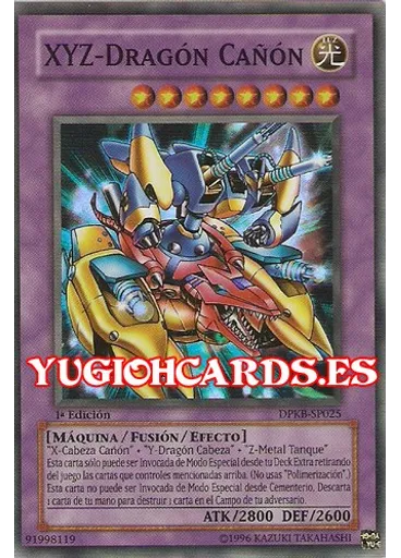 XYZ-Dragón Cañón